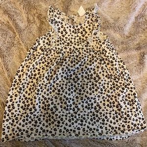 2T H&M cheetah print dress